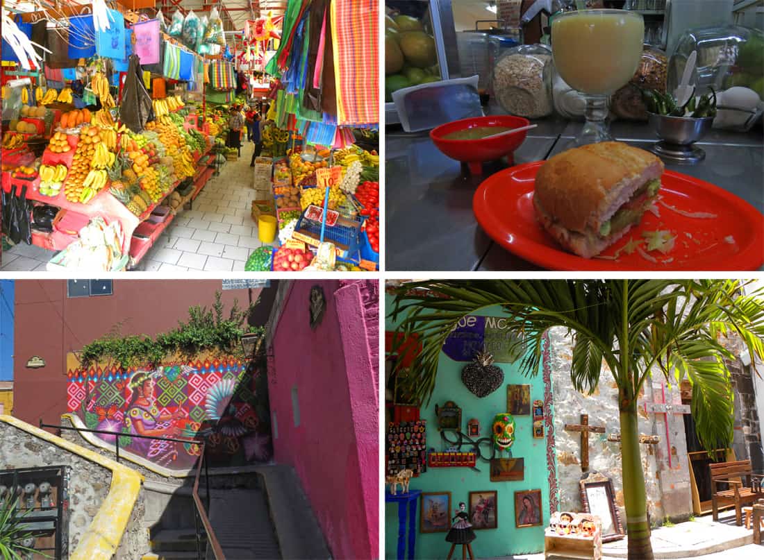 markets in San Miguel de Allende, Mexico