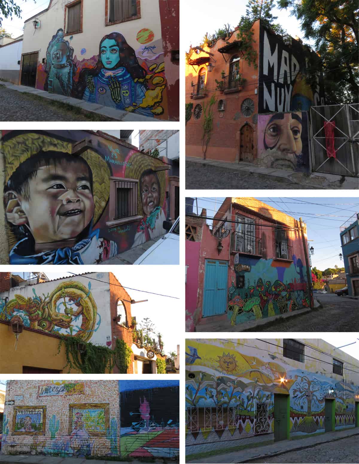 street art in San Miguel de Allende, Mexico