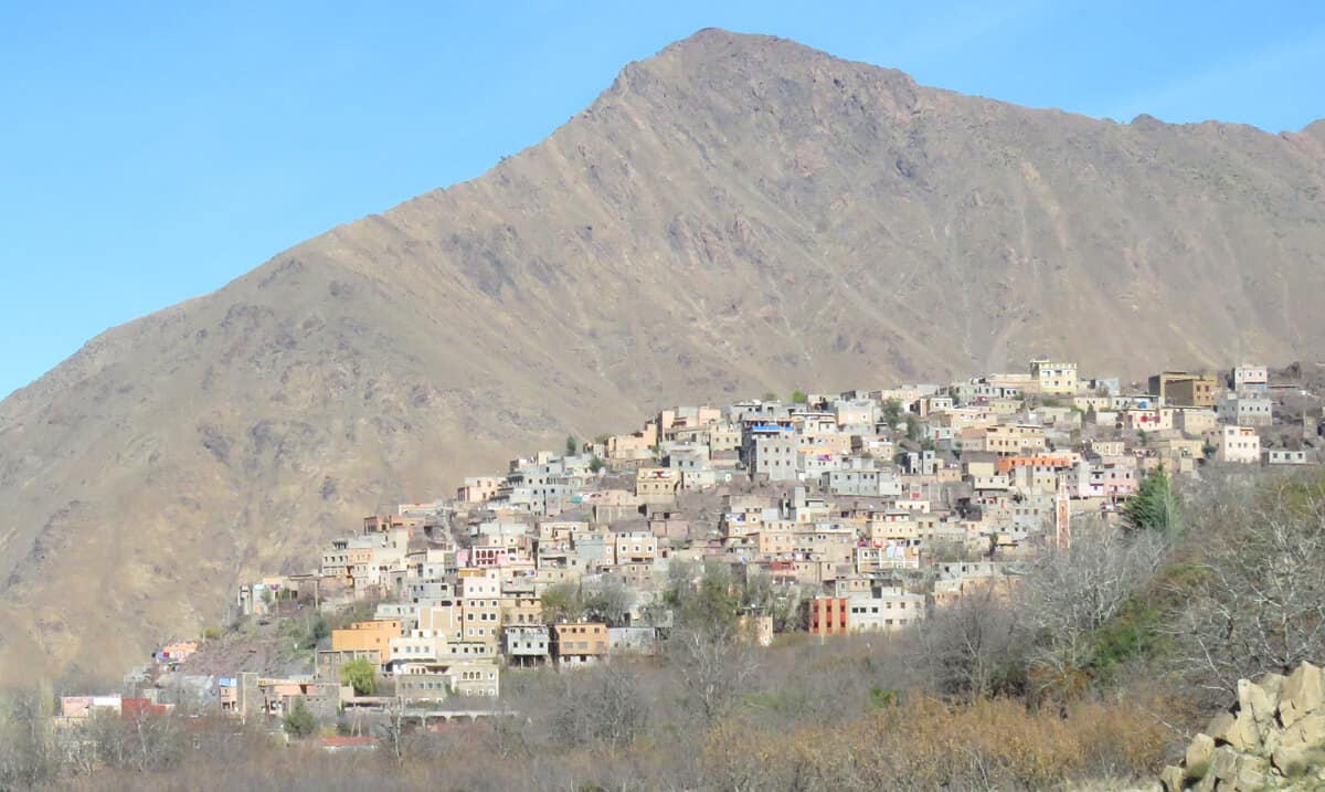 views of Aroumd, Morocco