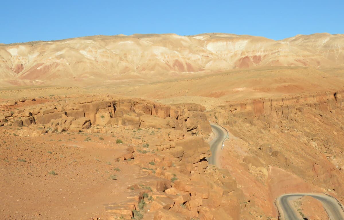 views Telouet to Ait Benhaddou, Morocco