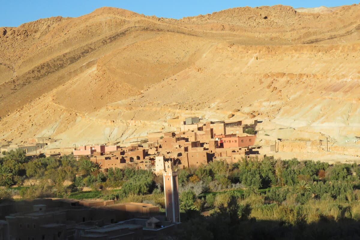 views Telouet to Ait Benhaddou, Morocco