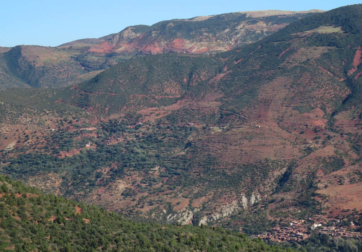 Tizi-n-Tichka pass views, Morocco