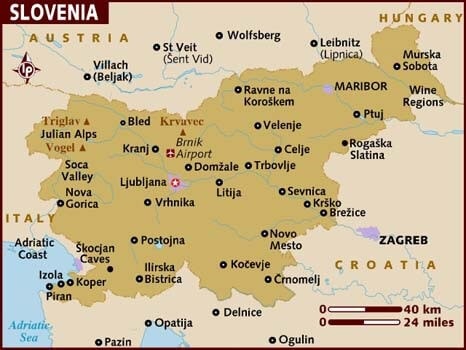 Slovenia Travel Guide: Everything you Need to Do and See. Map
