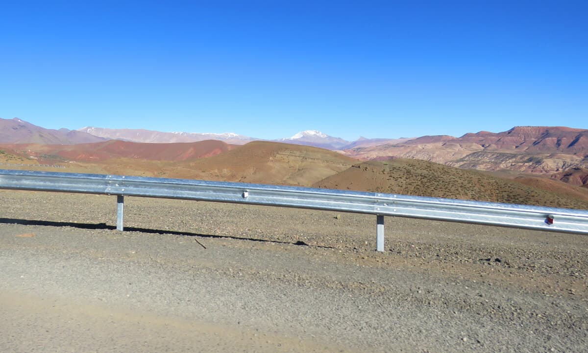 views in Tizi-n-Tichka pass, Morocco