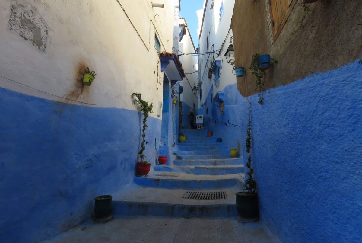 Blue city of Chefchaouen, Morocco. Looking back at 2018 and forward to 2019. A year to keep options open…
