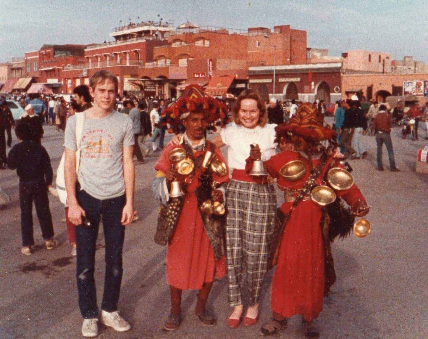 visiting Marrakech in 1984