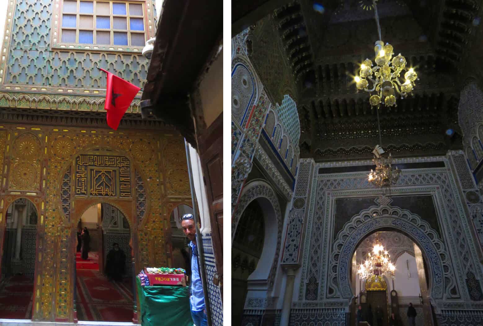 Moulay Idriss II shrine in Fez, Morocco. Fez or Marrakech? Which to Visit?