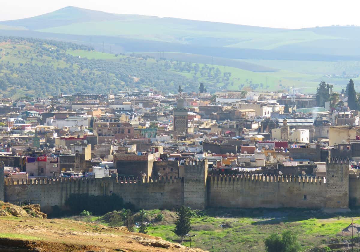 Borj Nord. Views over Fez. Fez or Marrakech? Which to Visit?