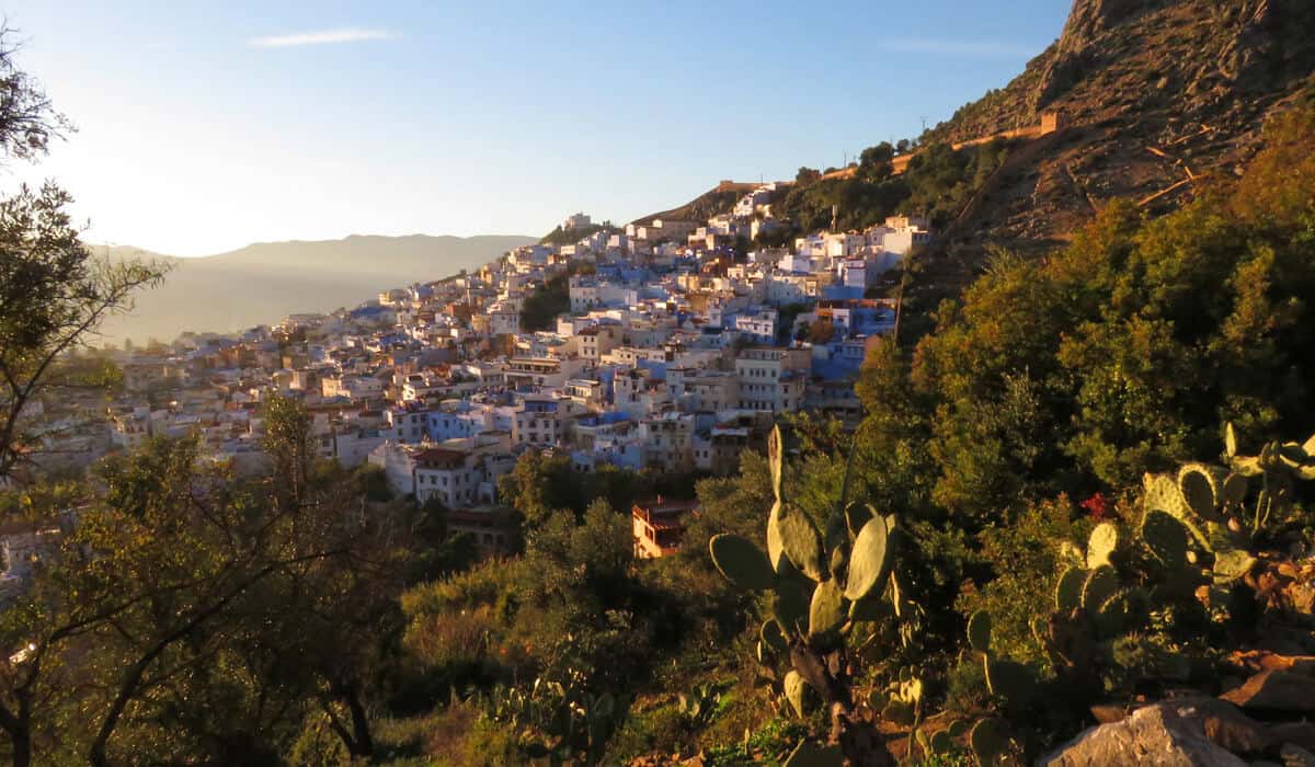 views of Chefchaouen, Morocco