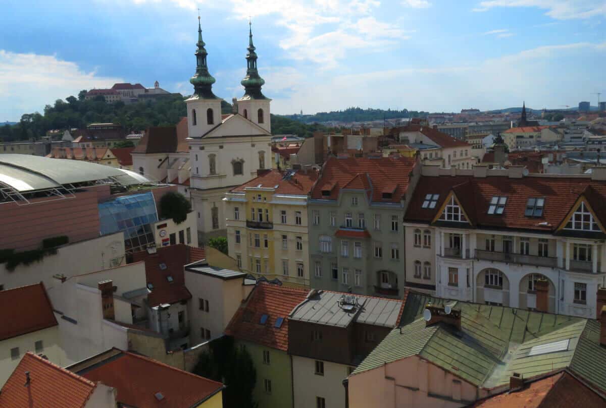 views over Brno, Czech Republic