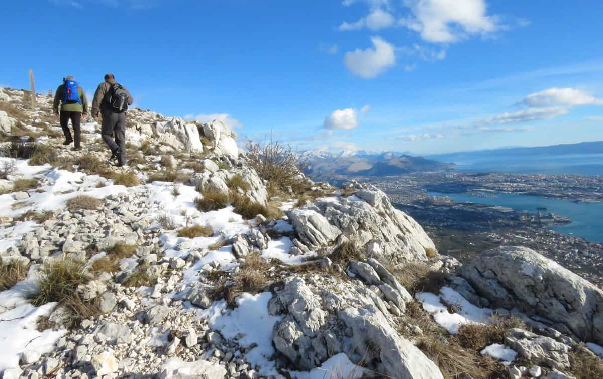 Hiking Kozjak Mountain in Split, Croatia