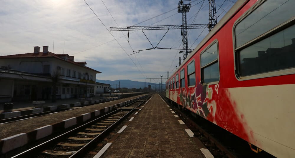 Bulgarian train. Taking the Train from Thessaloniki (Greece) to Sofia (Bulgaria)