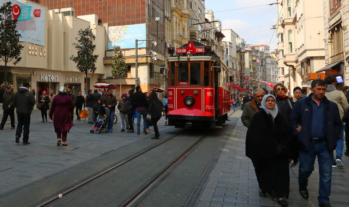 Istikal Street, Istanbul