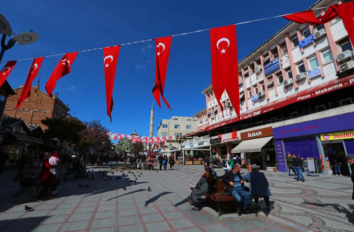 Old Quarter in Edirne, Turkey