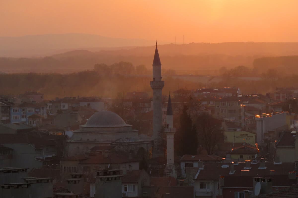 views on Edirne, Turkey