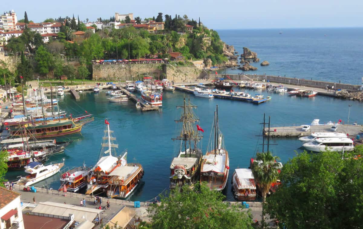 Marina in the Old Town, Antalya