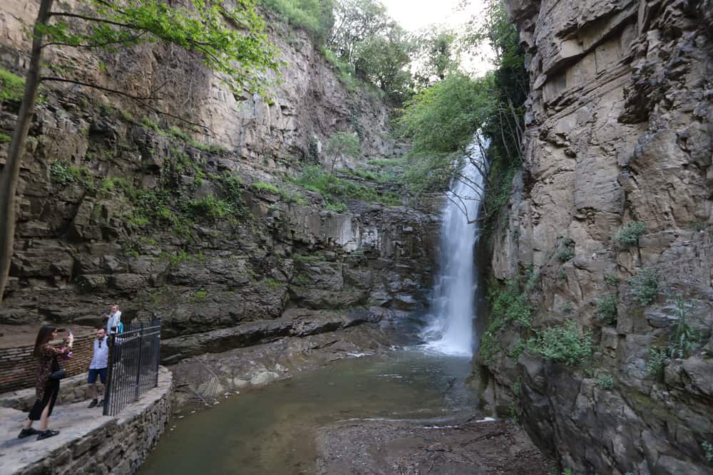 Leghvtakhevi waterfall, Tbilisi, Georgia