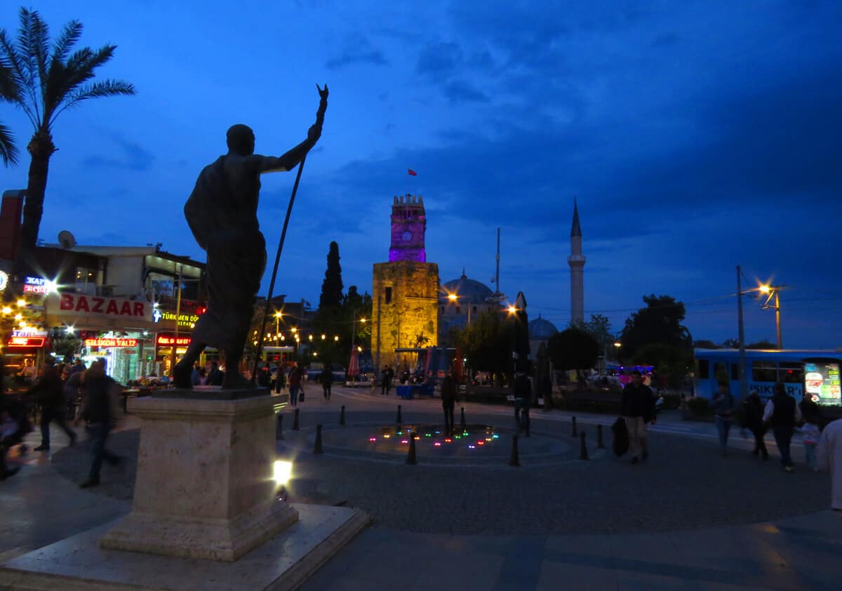 Square in the Old Town, Antalya, Turkey. Why you might like Antalya...and why it disappointed us