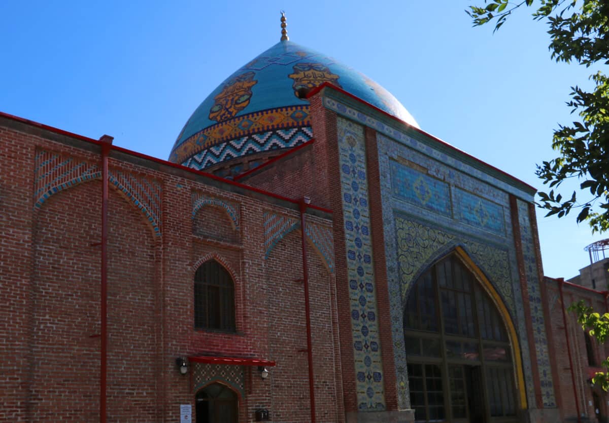 Blue mosque in Yerevan