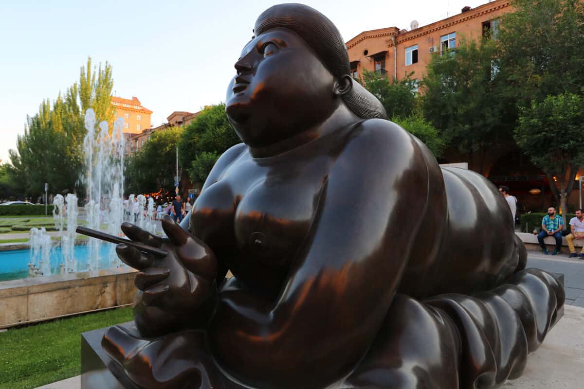 Botero statue, Yerevan, Armenia