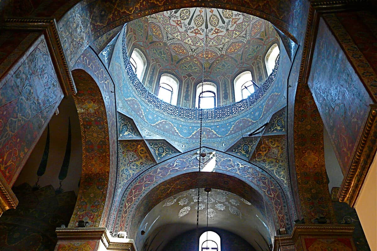 Etchmiadzin Cathedral interior, Armenia