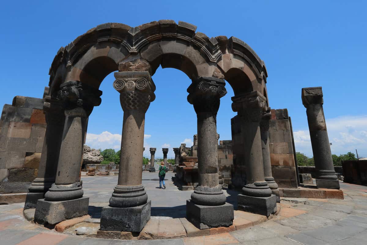 Zvartnots temple, Armenia. 6 Must See Attractions in Armenia