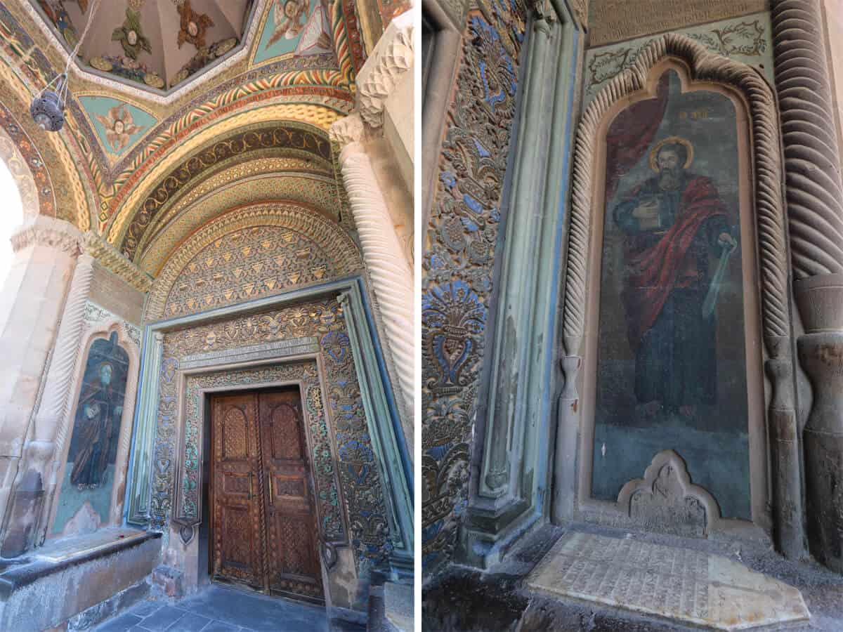 Etchmiadzin Cathedral doors, Armenia
