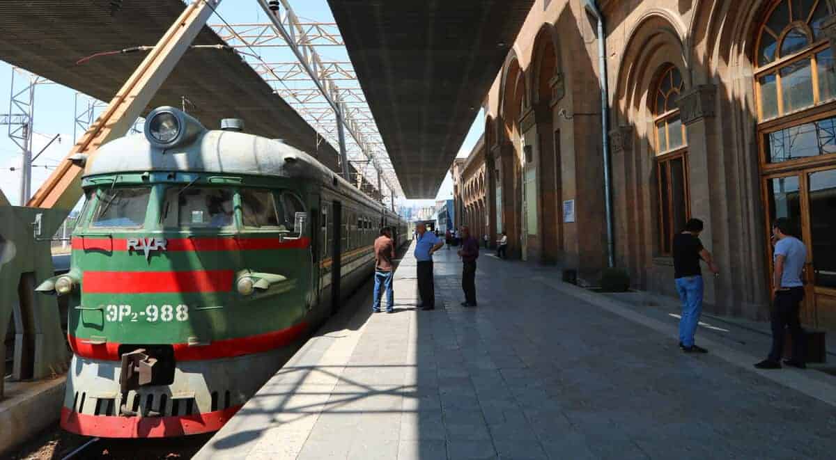 train station in Yerevan