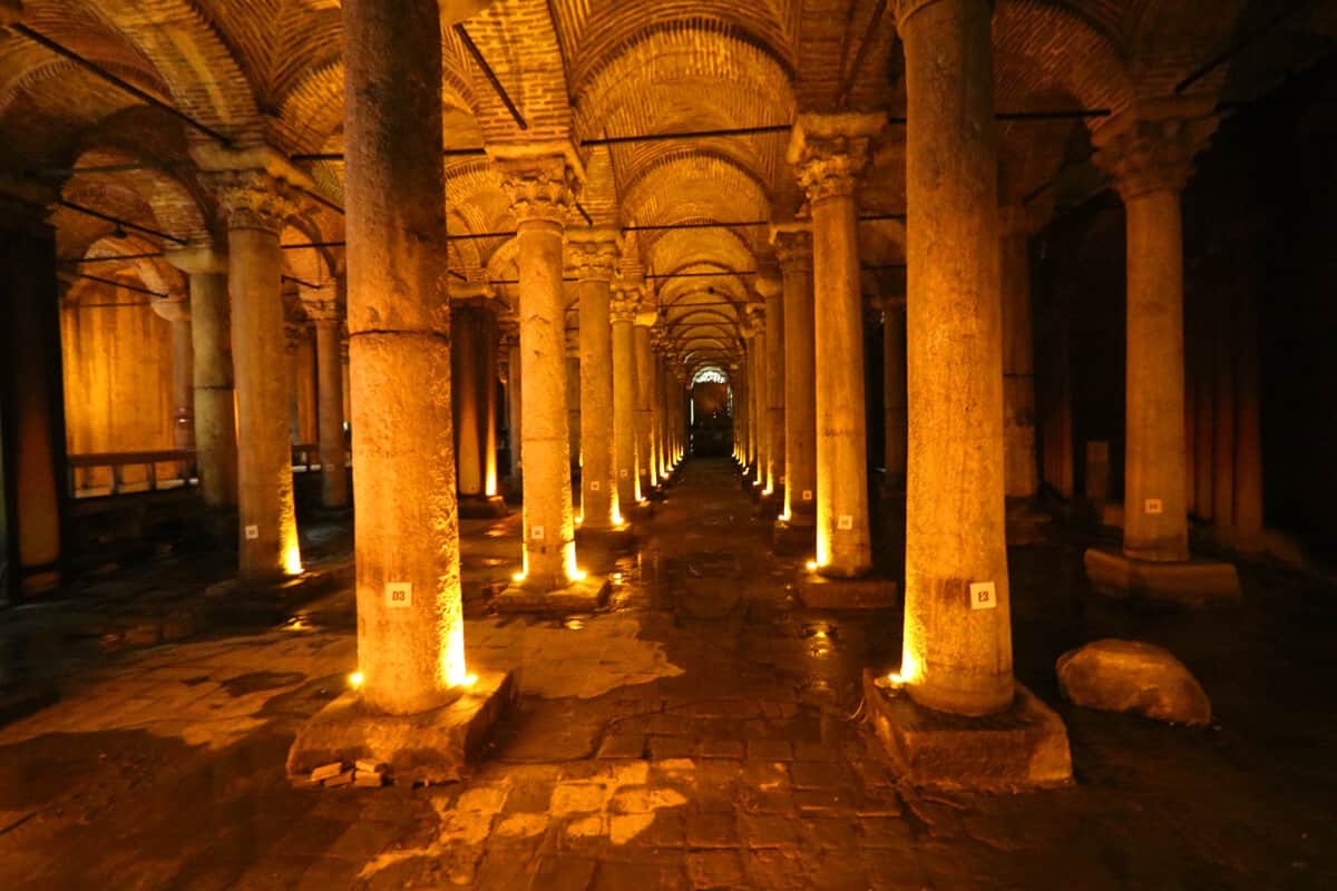 Basilica Cistern, Istanbul, Turkey. 3 Days in Istanbul