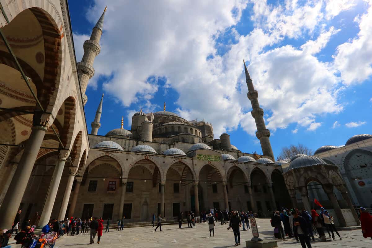 Blue Mosque, Istanbul. 3 Days in Istanbul