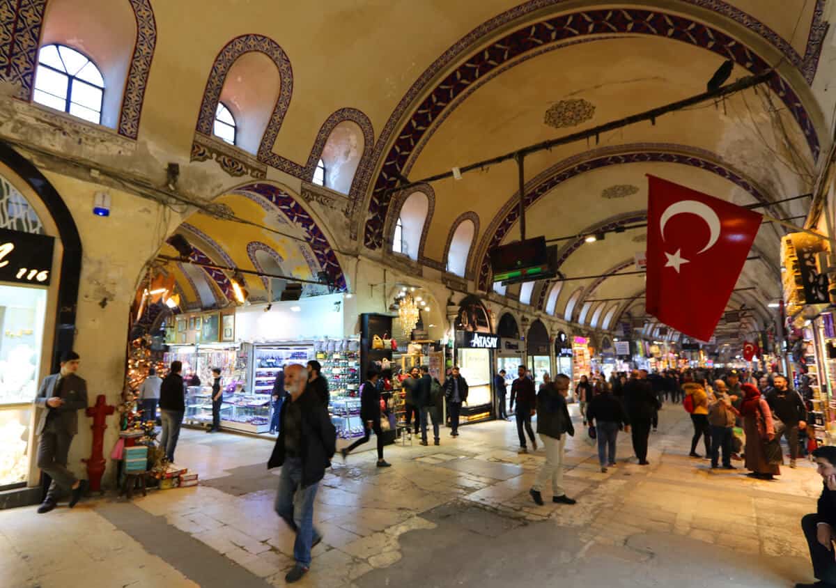 Grand Bazaar in Istanbul. 3 Days in Istanbul.
