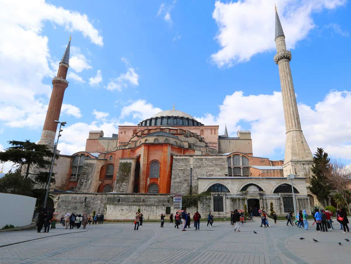 Hagia Sophia, exterior. Istanbul. 3 Days in Istanbul