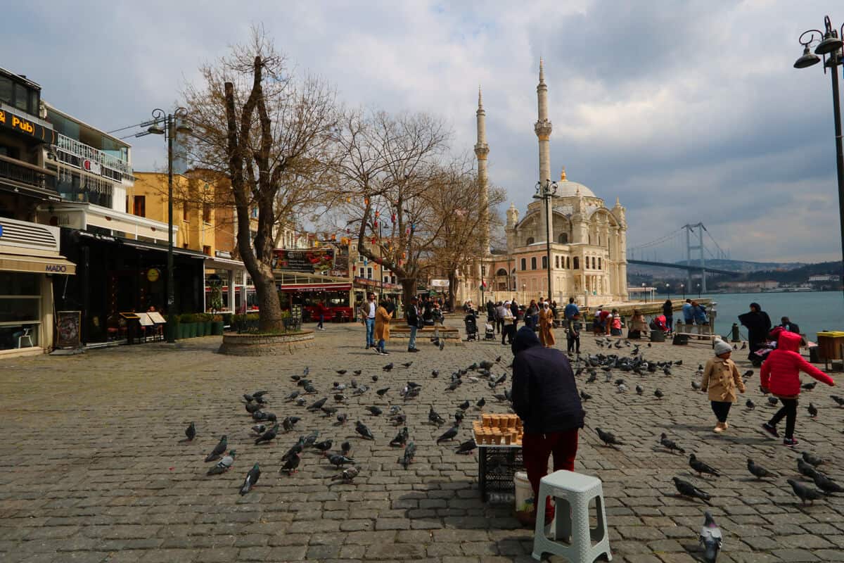 Ortaköy Mosque, Istanbul, Turkey. 3 Days in Istanbul