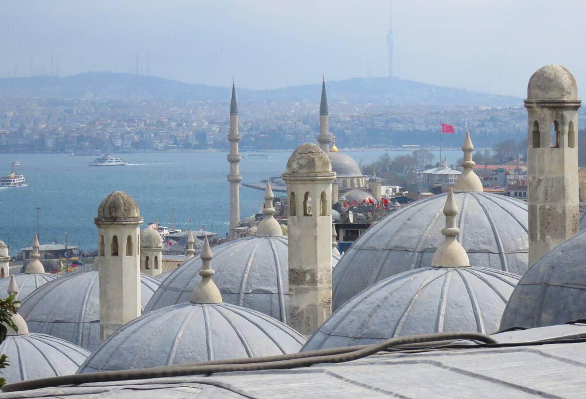 Suleymanie mosque views, Istanbul