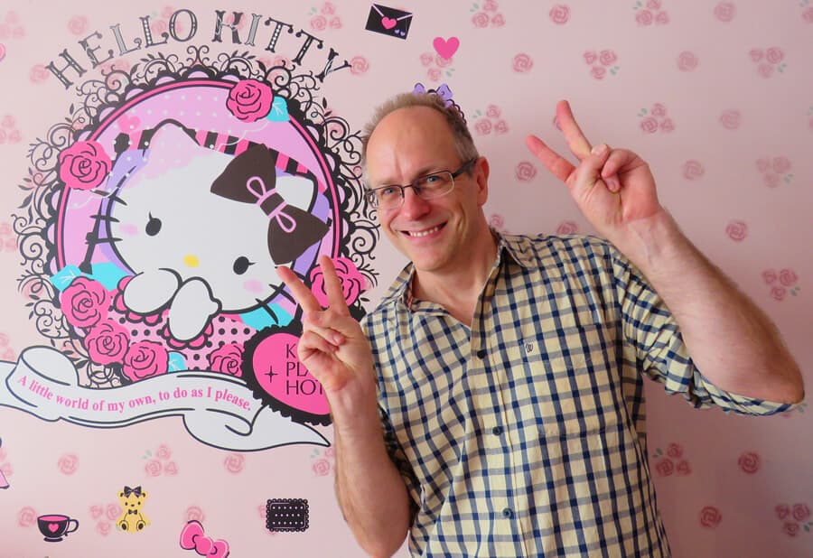 Hello Kitty at the Keio Plaza hotel Tokyo