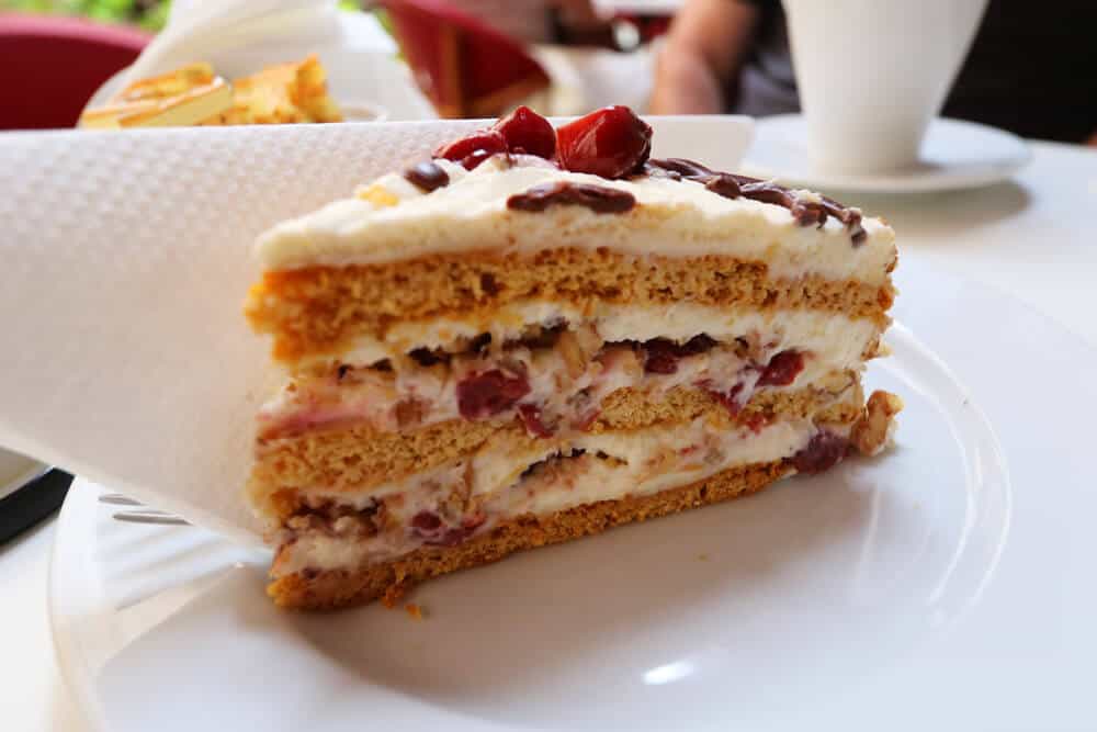 Cake at Cukiernia, Lviv