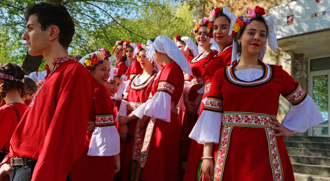 young people in Plovdiv, Bulgaria