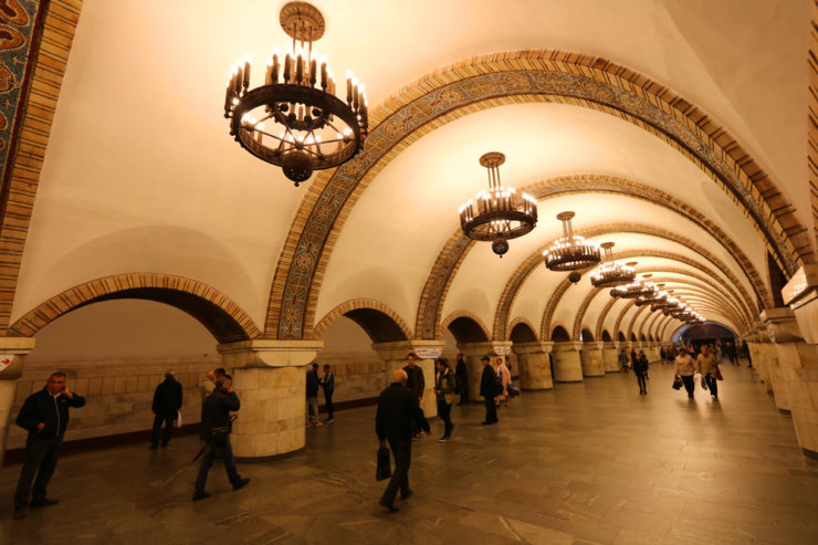The 10 Most Beautiful Metro Stations in Kyiv, Ukraine