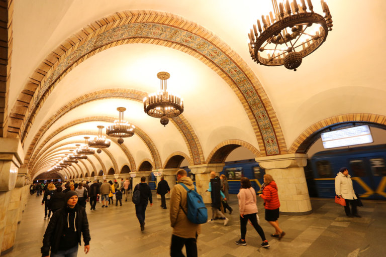 The 10 Most Beautiful Metro Stations in Kyiv (Kiev), Ukraine