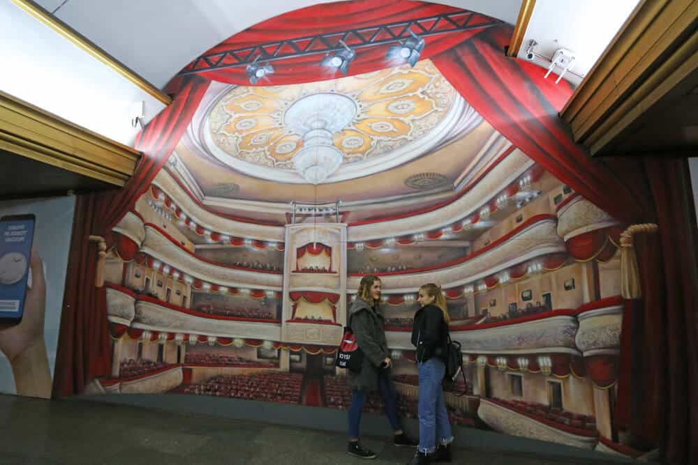 Teatralna. The 10 Most Beautiful Metro Stations in Kyiv (Kiev), Ukraine