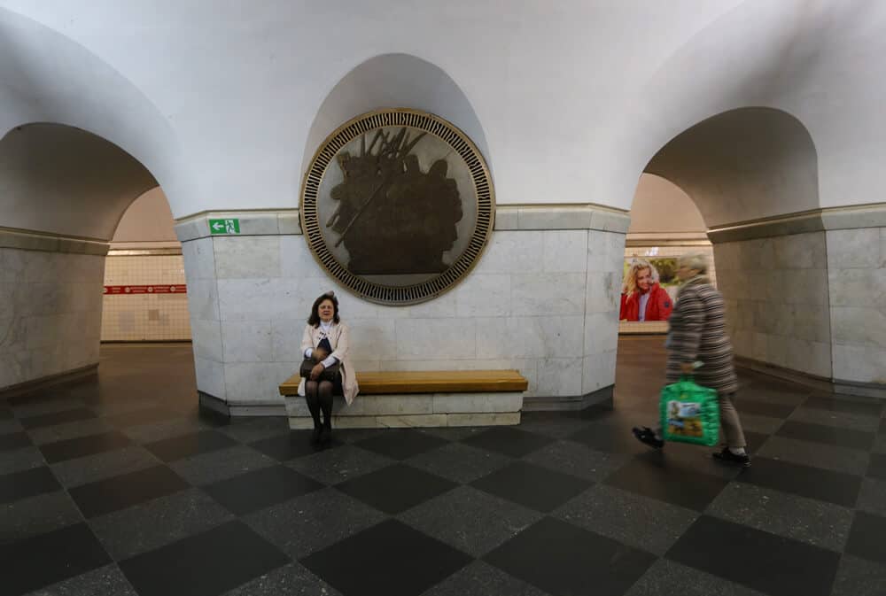 Volzalna metro station. The 10 Most Beautiful Metro Stations in Kyiv (Kiev), Ukraine