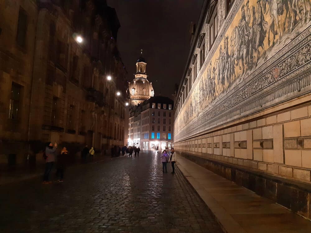 The Procession of Princes (Fürstenzug) in Dresden