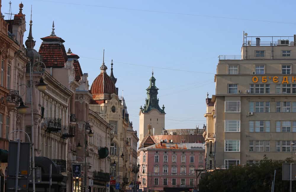 Shevchenko Avenue buildings, Lviv. Why we loved our Summer in Lviv 