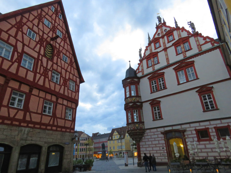 Visiting the really pretty town of Coburg, Germany