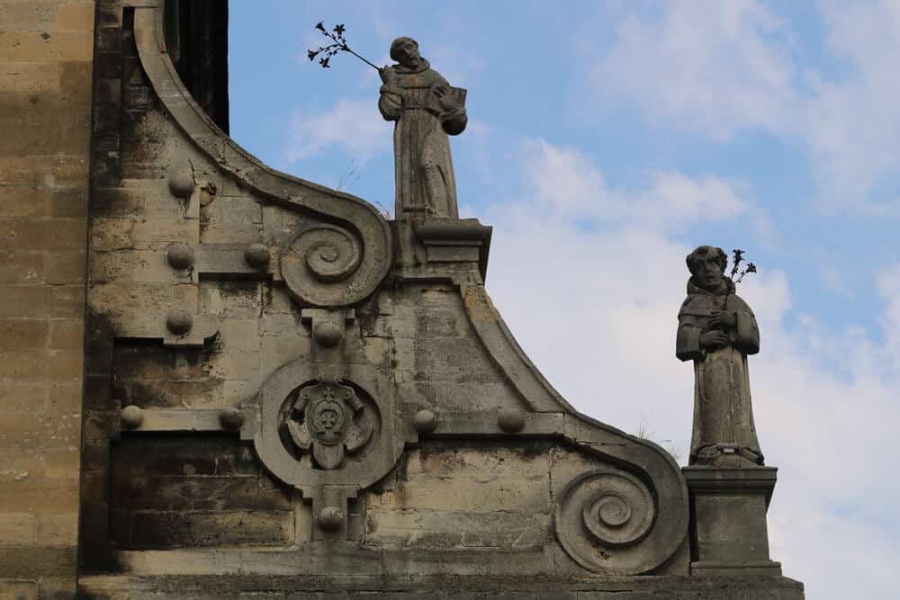 Detail on the Bernardine church, Lviv