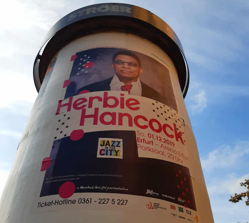 Herbie Hancock in Erfurt Germany