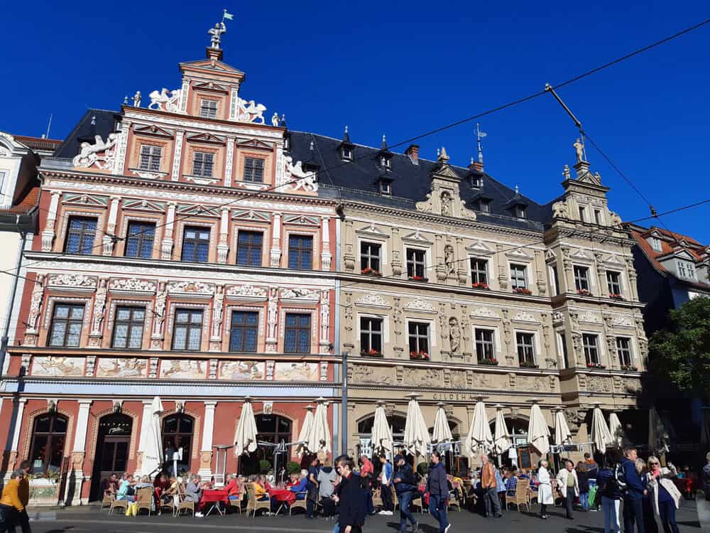 Fischmarkt square in Erfurt Germany. Why Erfurt might be Germany’s most underrated tourist destination