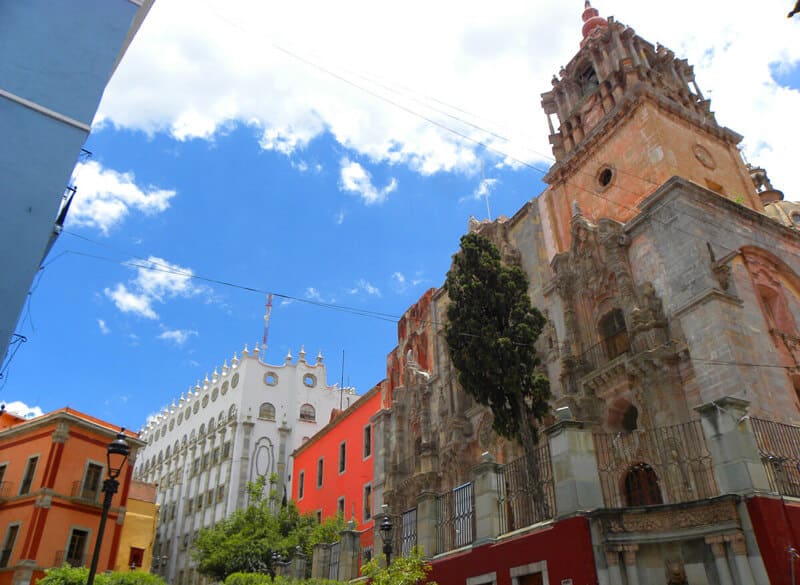 buildings in Guanajuato Mexico