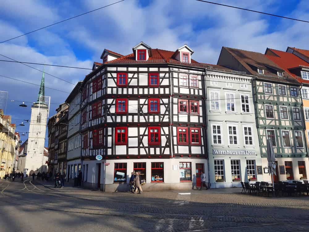 buildings around the Domplatz. Why Erfurt might be Germany’s most underrated tourist destination