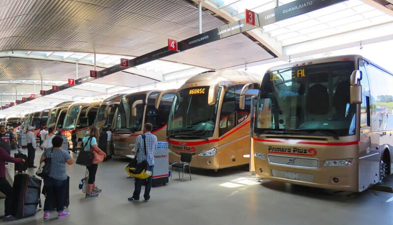 bus service in Mexico